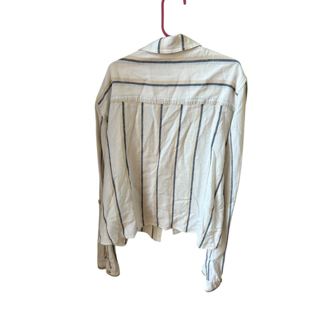 Abercrombie & Fitch Striped Button-Down Shirt XS